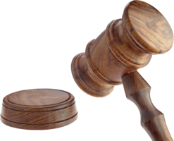 objects & Gavel free transparent png image.