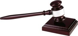 objects & Gavel free transparent png image.