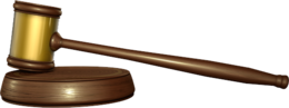 objects & Gavel free transparent png image.