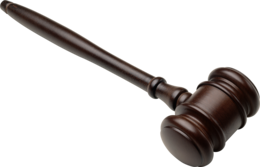 objects & Gavel free transparent png image.