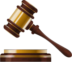 objects & Gavel free transparent png image.