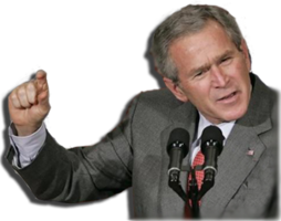 celebrities & George Bush free transparent png image.