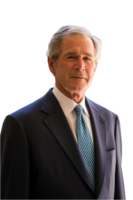 celebrities & George Bush free transparent png image.