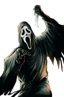 heroes & Ghostface free transparent png image.