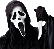 heroes & Ghostface free transparent png image.