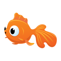 animals & goldfish free transparent png image.