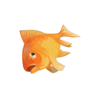 animals & goldfish free transparent png image.