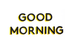 words phrases & good morning free transparent png image.