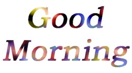 words phrases & good morning free transparent png image.