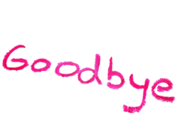 words phrases & Goodbye free transparent png image.