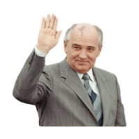 celebrities & Mikhail Gorbachev free transparent png image.