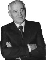 celebrities & Mikhail Gorbachev free transparent png image.