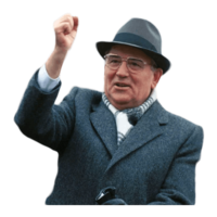 celebrities & Mikhail Gorbachev free transparent png image.