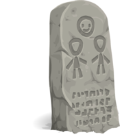 fantasy & gravestone free transparent png image.