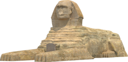 architecture&Great sphinx of giza png image.