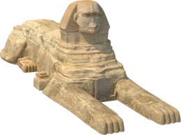 architecture & great sphinx of giza free transparent png image.