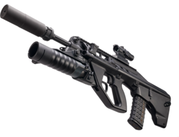 weapons & grenade launcher free transparent png image.