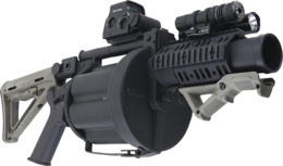 weapons & grenade launcher free transparent png image.