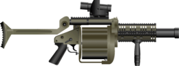 weapons & grenade launcher free transparent png image.