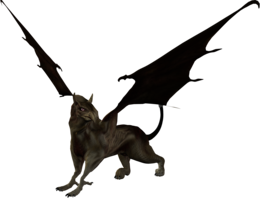 fantasy & Griffin free transparent png image.