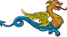 fantasy & Griffin free transparent png image.