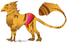 fantasy & Griffin free transparent png image.