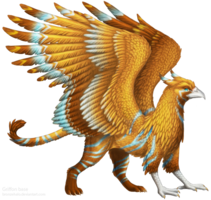 fantasy & Griffin free transparent png image.