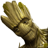 fantasy & Groot free transparent png image.