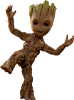 fantasy & Groot free transparent png image.