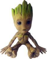 fantasy & Groot free transparent png image.