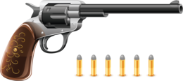 weapons & Hand gun free transparent png image.