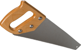 technic & Hand saw free transparent png image.