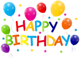 words phrases & happy birthday free transparent png image.