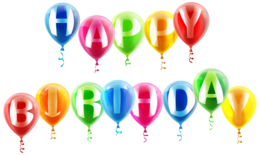 words phrases & happy birthday free transparent png image.