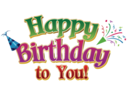 words phrases & happy birthday free transparent png image.