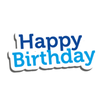 words phrases & happy birthday free transparent png image.