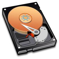 electronics & hard disc free transparent png image.