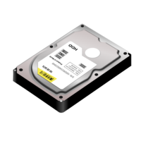 electronics & Hard disc free transparent png image.