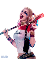 heroes & Harley Quinn free transparent png image.