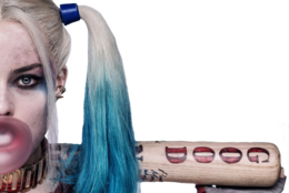 heroes & Harley Quinn free transparent png image.