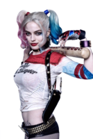 heroes & Harley Quinn free transparent png image.