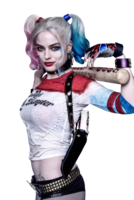 heroes & harley quinn free transparent png image.