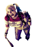 heroes & harley quinn free transparent png image.