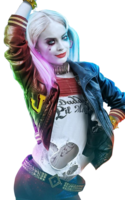 heroes & Harley Quinn free transparent png image.