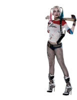 heroes & harley quinn free transparent png image.