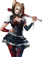 heroes & Harley Quinn free transparent png image.