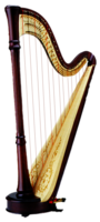 objects & harp free transparent png image.