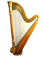 objects & harp free transparent png image.