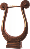 objects & harp free transparent png image.