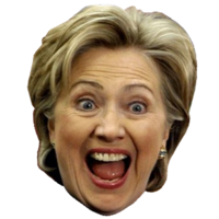 celebrities&Hillary Clinton png image.